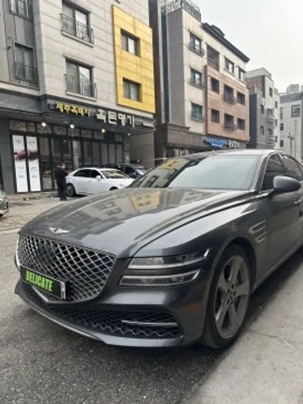 수원•광교•용인•화성 [랩핑•PPF 전문 델러컷] 2021 G80 전체 고광택 랩핑 시공 / 수원, 광교, 영통, 기흥, 수지, 동탄