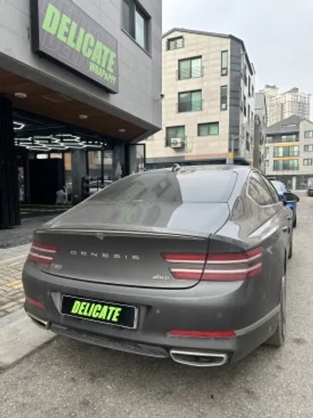 수원•광교•용인•화성 [랩핑•PPF 전문 델러컷] 2021 G80 전체 고광택 랩핑 시공 / 수원, 광교, 영통, 기흥, 수지, 동탄