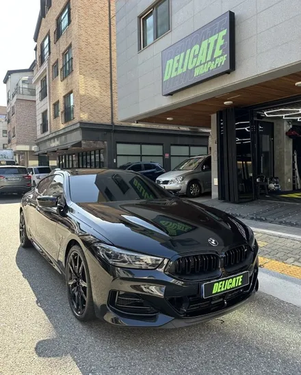 수원 광교 델러컷에서 bmw 850i 신차출고 전체 크롬죽이기 시공 완료! / 수원, 광교, 영통, 기흥, 수지, 동탄