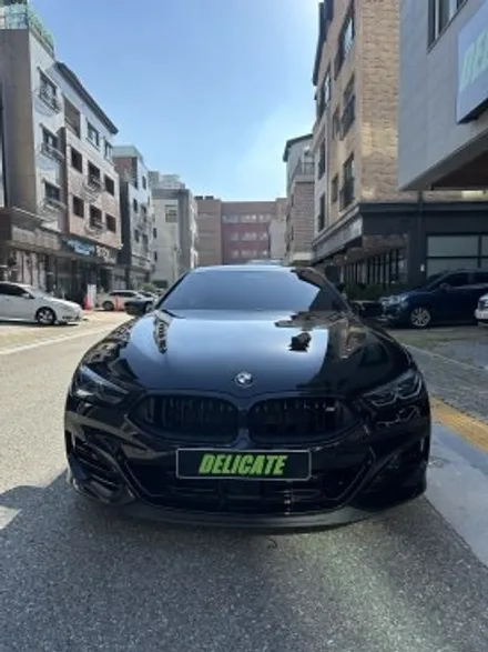 수원 광교 델러컷에서 bmw 850i 신차출고 전체 크롬죽이기 시공 완료! / 수원, 광교, 영통, 기흥, 수지, 동탄