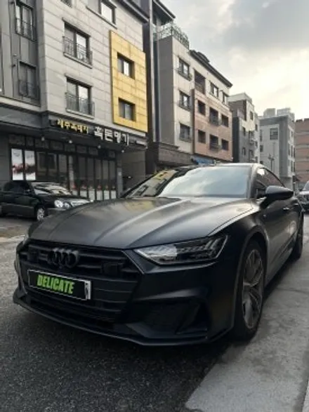 수원•광교•용인 [ 랩핑•PPF 전문 델러컷] 아우디 A7 전체 사틴블랙 랩핑 시공 완료! / 수원, 광교, 영통, 기흥, 수지, 동탄