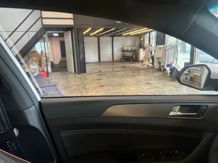 [카즈멀티샵] 부산 송정 해운대 기장 현대 LF소나타 블락포디 스카이블루 썬팅 전체 재시공 / 부산 해운대구 송정동