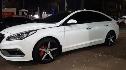 그랜져hg 18인치 휠 타이어 작업 [인천 휠복원 휠수리 간석동 주안동 십정동 타이어 가격 대리기사 휠보험처리 휠타이어보험처리 렌탈 자동차검사대행] / 인천 부평구 십정동