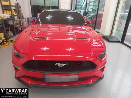 머스탱 3M2080 유광블랙 루프스킨 포인트랩핑 동탄랩핑 오산랩핑 수원랩핑 병점랩핑 랩핑시공 PPF시공 카스킨전문점 랩핑문의 랩핑맛집 와이카랩 / 화성 동탄치동천로
