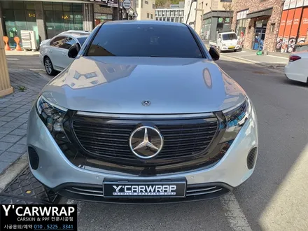 벤츠 EQC400 전기 자동차 전체랩핑 :) 에이버리 마그네틱 버스트 / 화성 동탄치동천로