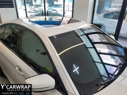 자동차 루프스킨 블랙 PPF :) BMW 5시리즈 / 화성 동탄치동천로