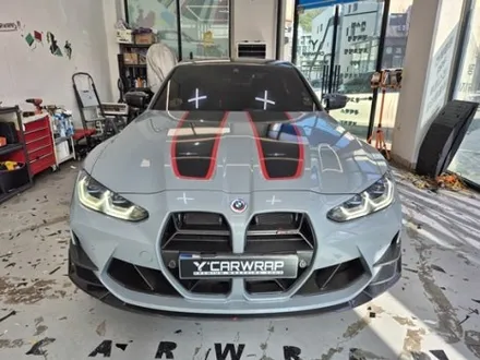 BMW M3 G80 전체랩핑 :) 동탄 타이니봇 고광택 필름 시공 / 화성 동탄치동천로