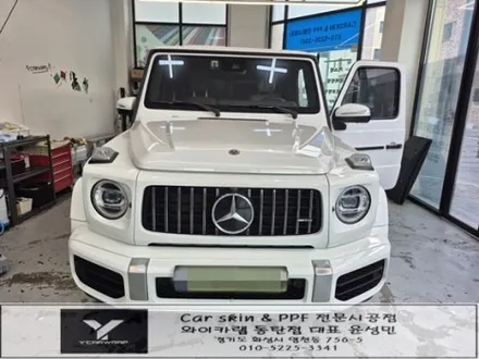 동탄 벤츠 G63 AMG 지바겐 전체랩핑 :) 사틴 다크 바솔트 / 화성 동탄치동천로