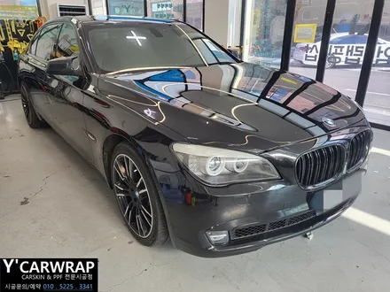 자동차 전체 랩핑 이래서 하는거구나? :) BMW 7시리즈 제거 작업 / 화성 동탄치동천로