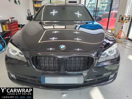 자동차 전체 랩핑 이래서 하는거구나? :) BMW 7시리즈 제거 작업 / 화성 동탄치동천로
