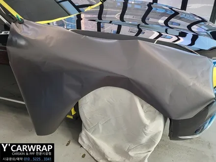 자동차 튜닝 끝판왕! :) BMW 7시리즈 사틴 다크 그레이 전체 랩핑 / 화성 동탄치동천로