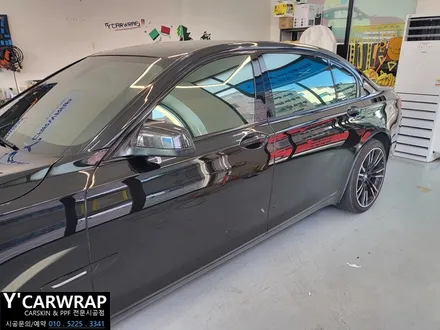 자동차 전체 랩핑 이래서 하는거구나? :) BMW 7시리즈 제거 작업 / 화성 동탄치동천로