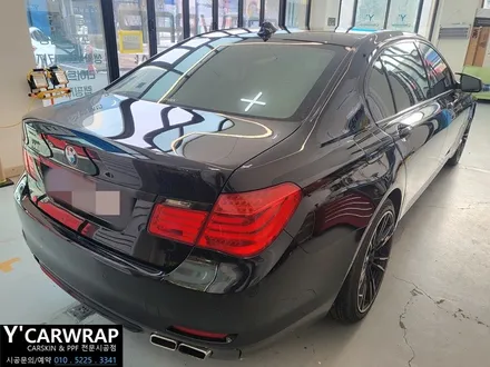자동차 전체 랩핑 이래서 하는거구나? :) BMW 7시리즈 제거 작업 / 화성 동탄치동천로