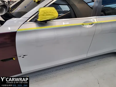 BMW 7시리즈 듀오톤 투톤 랩핑으로 시공 해드렸습니다. / 화성 동탄치동천로