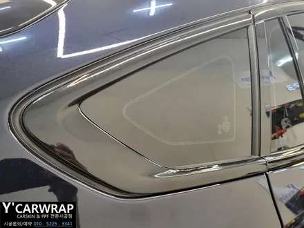 자동차 BMW X6 블랙 튜닝!:) 와이카랩 크롬죽이기 랩핑 + 헤드라이트 PPF / 화성 동탄치동천로