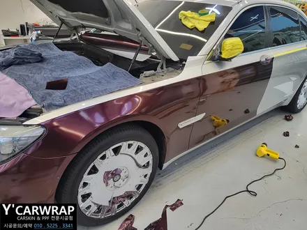 BMW 7시리즈 듀오톤 투톤 랩핑으로 시공 해드렸습니다. / 화성 동탄치동천로