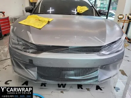 자동차 무광 도장 보호는 역시 PPF 필름이 최고!! :) EV6 GT 시공 / 화성 동탄치동천로