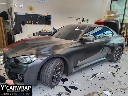BMW M2 G87 전체랩핑 :) 포스가 장난 아니네~ / 화성 동탄치동천로