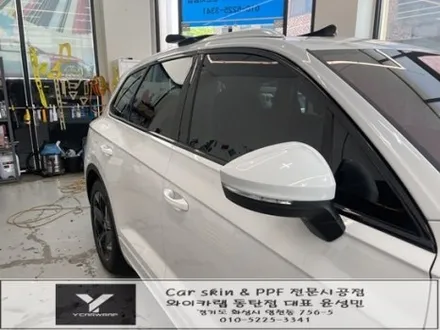 화이트 SUV 고급화 끝판왕! :)크롬딜리트 랩핑으로 완벽 변신! 문의 폭주 시공 사례 공개 / 화성 동탄치동천로