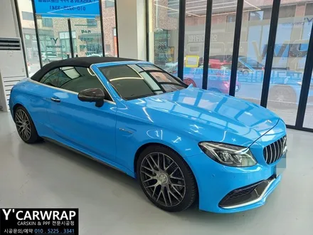 자동차 랩핑 튜닝 비용은? 벤츠 C63 AMG 쿠페 드레스업 / 화성 동탄치동천로
