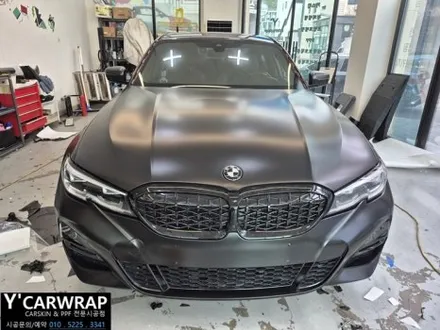 동탄 BMW 3시리즈 전체랩핑 재시공 :) 물피도주 보험처리 받는 방법은? / 화성 동탄치동천로