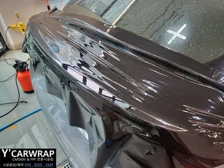 자동차 루프스킨 시공은 블랙 PPF 필름 시공이 답이죠? :) BMW I4 / 화성 동탄치동천로