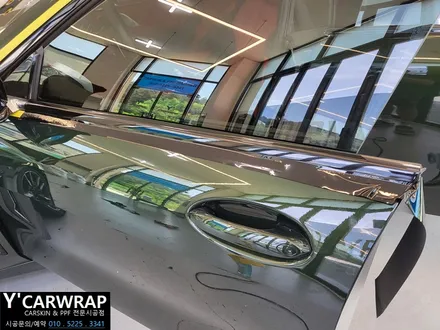 내 차를 더 고급스럽게 연출 하는 방법은? :) BMW 850i 그란쿠페 고광택 필름 크롬 죽이기 랩핑 / 화성 동탄치동천로