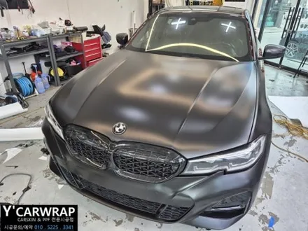 동탄 BMW 3시리즈 전체랩핑 재시공 :) 물피도주 보험처리 받는 방법은? / 화성 동탄치동천로
