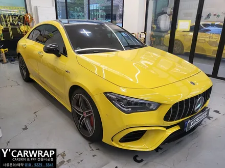 벤츠 CLA 45S AMG 자동차 PPF필름 시공 가격은?? :)  시공 받는 이유는 분명 하네요. / 화성 동탄치동천로