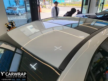 벤츠 A35 AMG  블랙 PPF 필름 루프스킨 :) 스포일러 고광택 포인트랩핑 / 화성 동탄치동천로