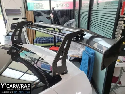 자동차 카본 스포일러 상판 PPF :) 아반떼 N / 화성 동탄치동천로