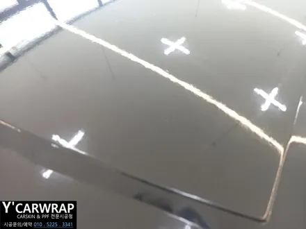 [동탄랩핑] 루프스킨 시공 전문점☆ 렉서스 IS250 3M2080 유광블랙 루프스킨 포인트랩핑 시공!! / 화성 동탄치동천로