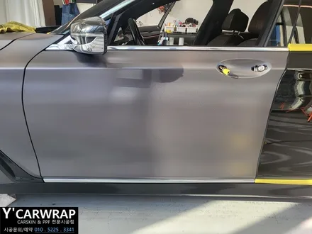 자동차 튜닝 끝판왕! :) BMW 7시리즈 사틴 다크 그레이 전체 랩핑 / 화성 동탄치동천로