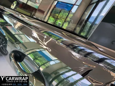 내 차를 더 고급스럽게 연출 하는 방법은? :) BMW 850i 그란쿠페 고광택 필름 크롬 죽이기 랩핑 / 화성 동탄치동천로