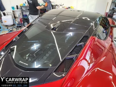 동탄 블랙 PPF 루프스킨 :) 쉐보레 콜벳 C8 시공기 / 화성 동탄치동천로