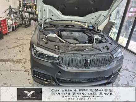 BMW 5시리즈 화이트에서 무광블랙으로 완벽 변신 :)  동탄 BMW 전체랩핑 시공 후기 / 화성 동탄치동천로