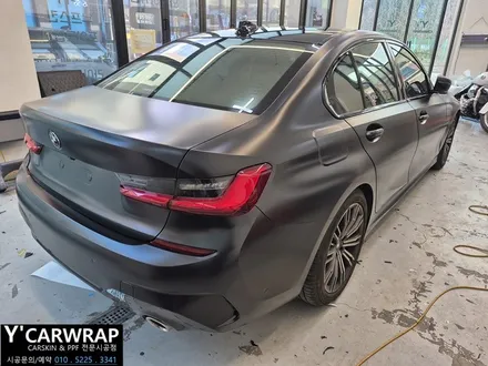 동탄 BMW 3시리즈 전체랩핑 재시공 :) 물피도주 보험처리 받는 방법은? / 화성 동탄치동천로