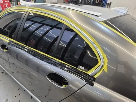 올드카 랩핑으로 확 달라진 느낌! :) BMW 7시리즈 고광택 타이니봇 밀크 그레이 / 화성 동탄치동천로