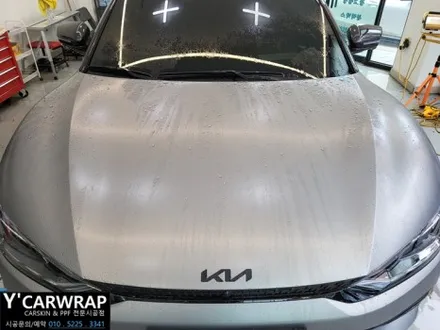 자동차 무광 도장 보호는 역시 PPF 필름이 최고!! :) EV6 GT 시공 / 화성 동탄치동천로