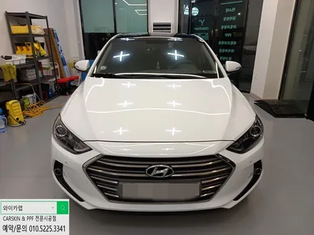 아반떼AD 3M2080 유광블랙 루프스킨 포인트랩핑 동탄랩핑 오산랩핑 수원랩핑 병점랩핑 랩핑시공 PPF시공 카스킨전문점 랩핑문의 랩핑맛집 와이카랩 / 화성 동탄치동천로