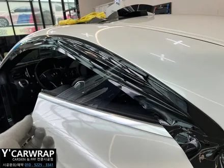 벤츠 S63 AMG 크롬 죽이기 :) 동탄 자동차 랩핑 / 화성 동탄치동천로