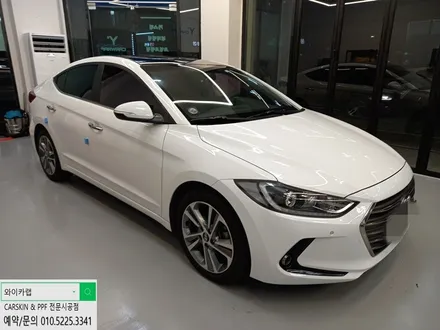 아반떼AD 3M2080 유광블랙 루프스킨 포인트랩핑 동탄랩핑 오산랩핑 수원랩핑 병점랩핑 랩핑시공 PPF시공 카스킨전문점 랩핑문의 랩핑맛집 와이카랩 / 화성 동탄치동천로