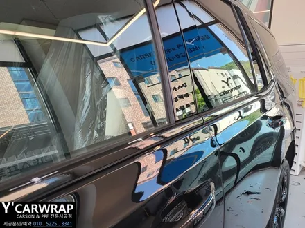 대형 SUV 의 블랙 에디션 멋! :) 쉐보레 타호 크롬 죽이기 랩핑 / 화성 동탄치동천로