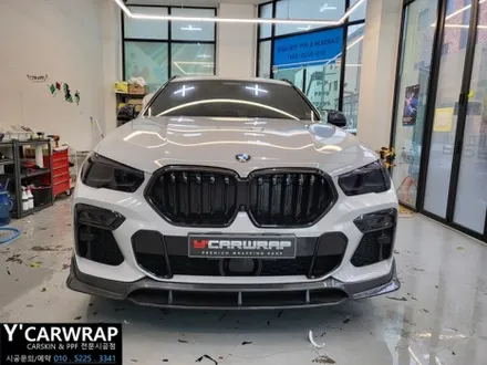 자동차 멋짐 폭발 :) BMW X6 유광 그레이 크레용 전체랩핑 / 화성 동탄치동천로