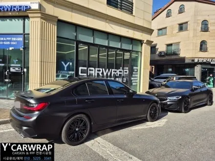 동탄 BMW 3시리즈 전체랩핑 재시공 :) 물피도주 보험처리 받는 방법은? / 화성 동탄치동천로