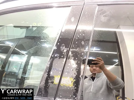 BMW X5 사틴 플립 고스트 펄 카멜레온 전체 랩핑 가격은? :) 은은한 색상 변화가 너무 고급 스럽다! / 화성 동탄치동천로