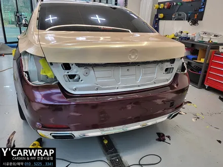BMW 7시리즈 듀오톤 투톤 랩핑으로 시공 해드렸습니다. / 화성 동탄치동천로