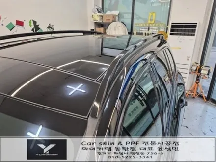 벤츠 GLB35 AMG 크롬죽이기 :) 동탄 수원 블랙에디션 포인트 랩핑 / 화성 동탄치동천로