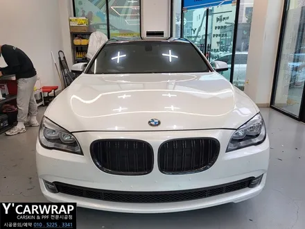 자동차 전체 랩핑 이래서 하는거구나? :) BMW 7시리즈 제거 작업 / 화성 동탄치동천로