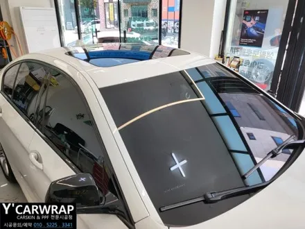 BMW 5시리즈 루프스킨 튜닝! 아직도 필름으로 하시나요? 블랙 PPF 로 해보세요~ / 화성 동탄치동천로